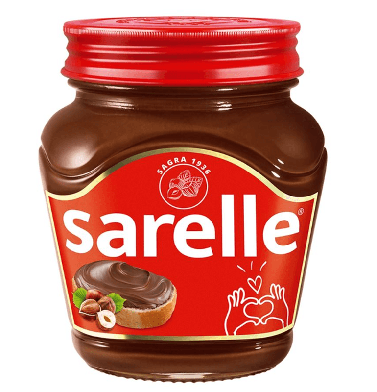 Sarelle Cacao-Hazelnootpasta 350 g