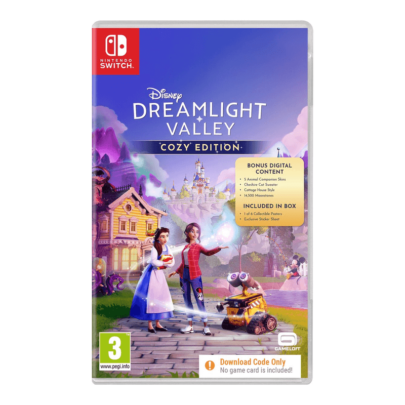 Disney Dreamlight Valley Cozy Edition - Switch (Code in a Box)