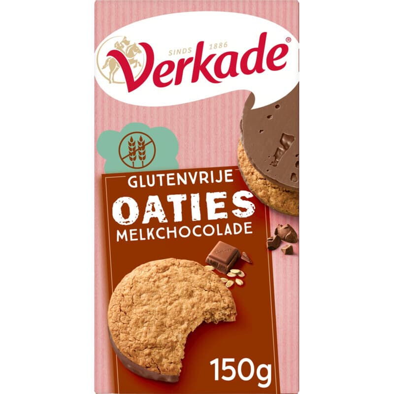 Verkade Gv Oaties Melkchocolade - 150 g