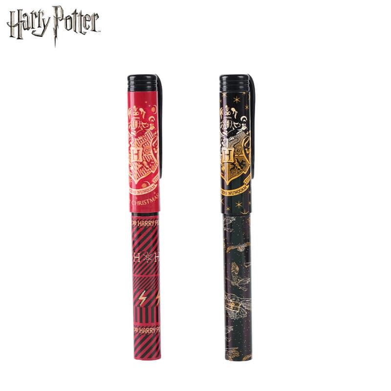 2 stuks Harry Potter Griffoendor Huis Pennenset Officieel Gelicentieerde Hogwarts Thema Balpennen Verzamelbare Kantoorartikelen Geschenk