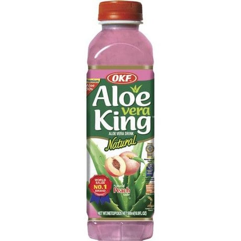 OKF Aloë Vera Drink Perzik - 500 ml