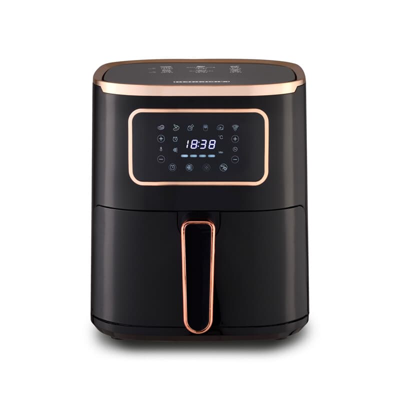 Heinrich's HFR 8216 - Heteluchtfriteuse - AirFryer - 5 Liter - zwart