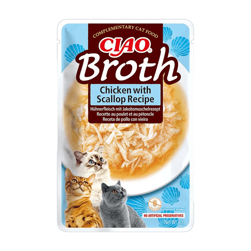 Inaba Churu Bouillon - Kip & Sint-jakobsschelp