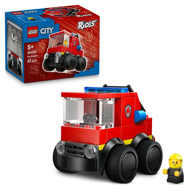 LEGO City 60482 Voertuigen– Brandweerwagen