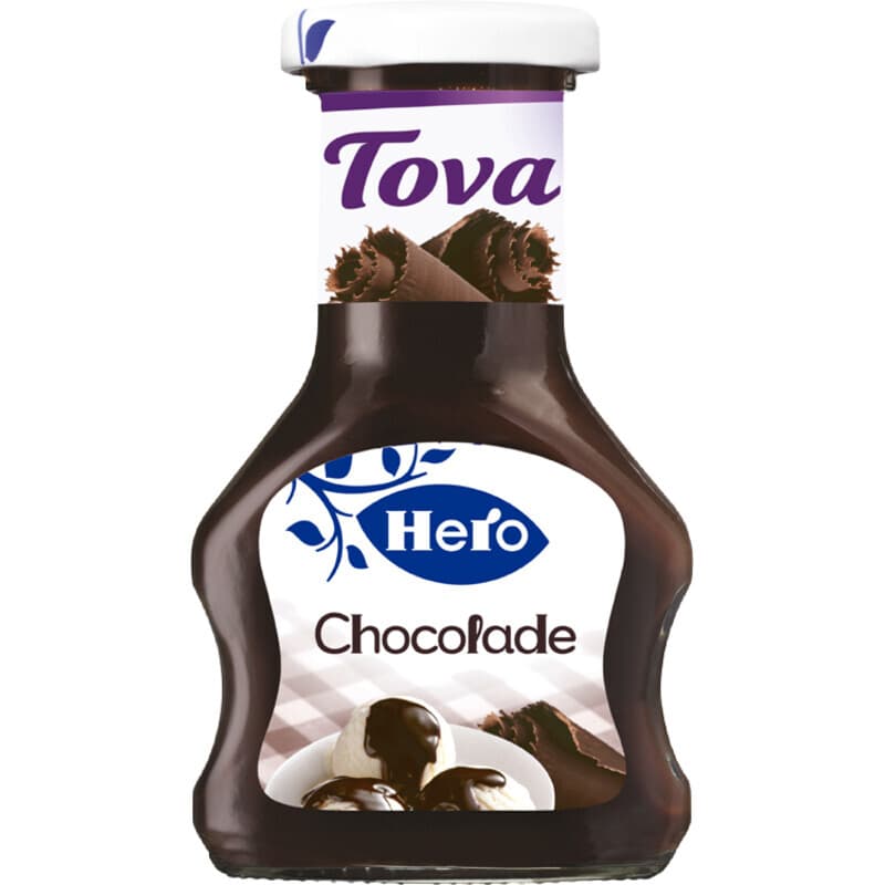 Hero Tova Chocolade Dessert Saus - 125 ml