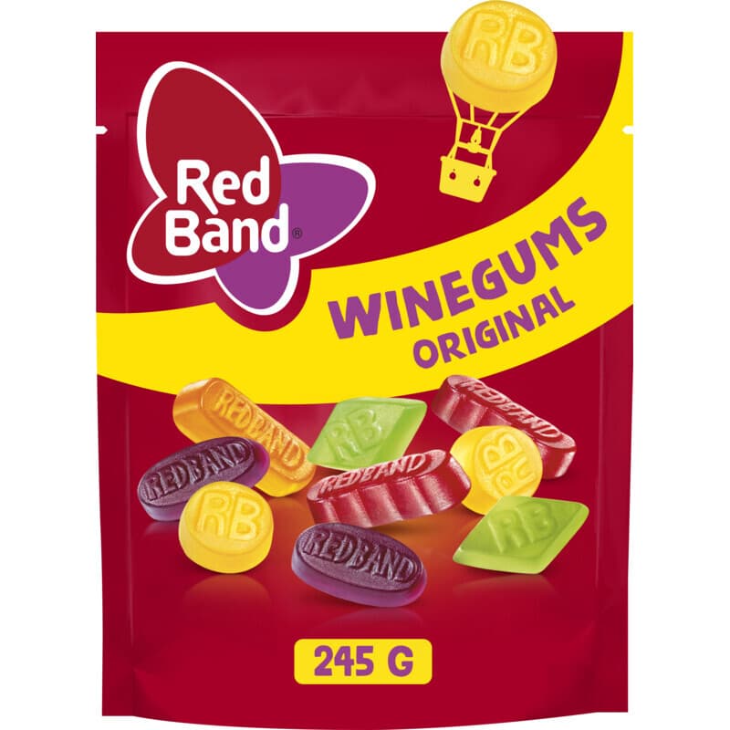 Red Band Winegums Originals - 245 g