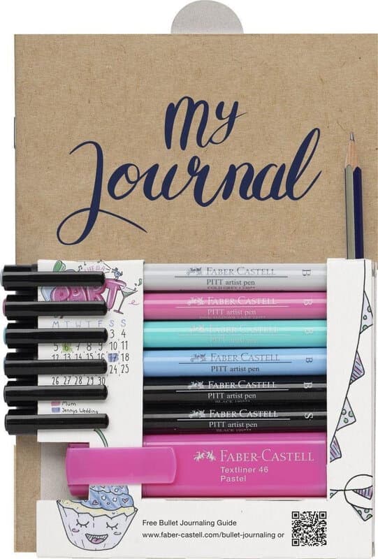 Faber-Castell bulletjournaling set - 9 stuks, assortiment