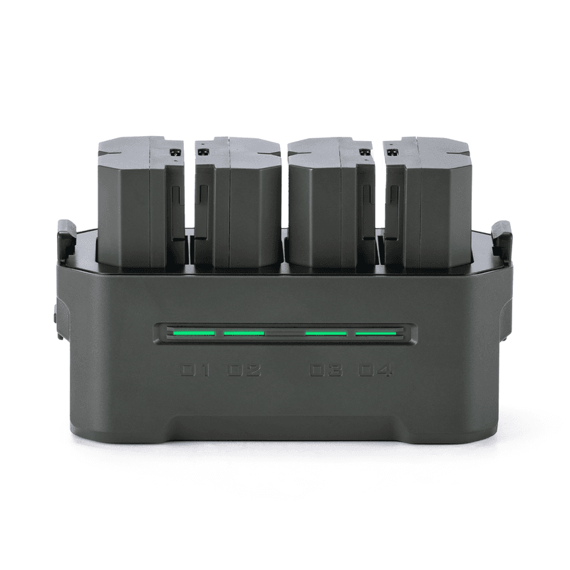 Tilta Portable Charging Station for NP-FZ100 (4 Channel) - Green (TBC-FZ100-GN)