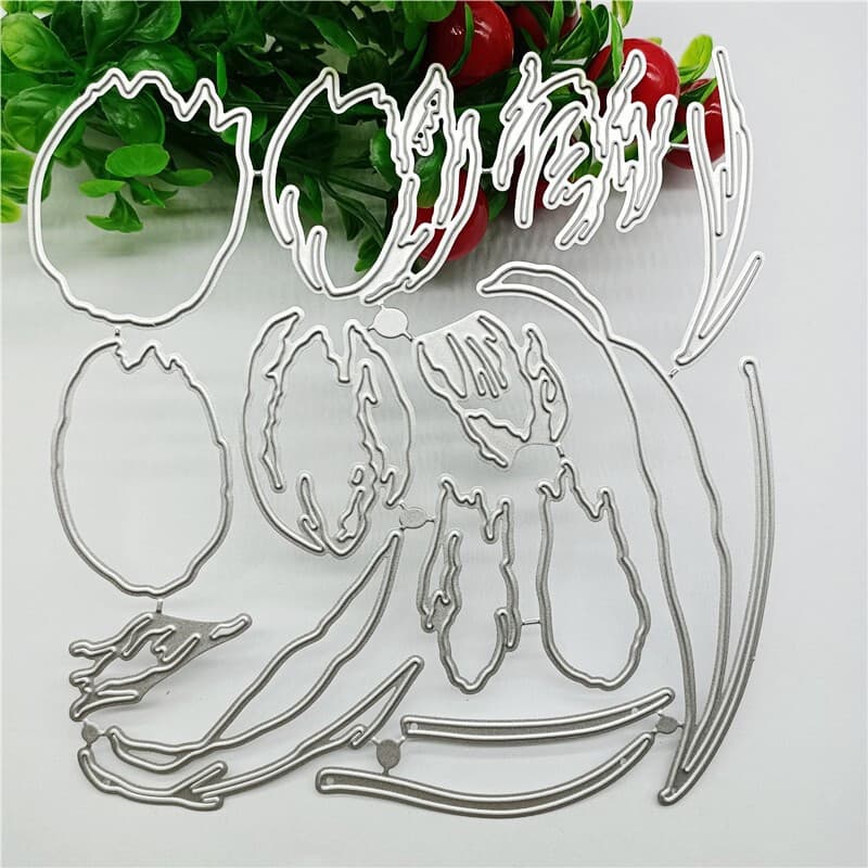 DIY Scrapbooking Fotoalbum Decoratief Reliëfkaart Kaartknutselen Die Metalen Snijdmaten Ontwerp Groetjes Gevoelens Maken Vorm Mes Stempel Sjabloon Tekenbord Machinebenodigdheden