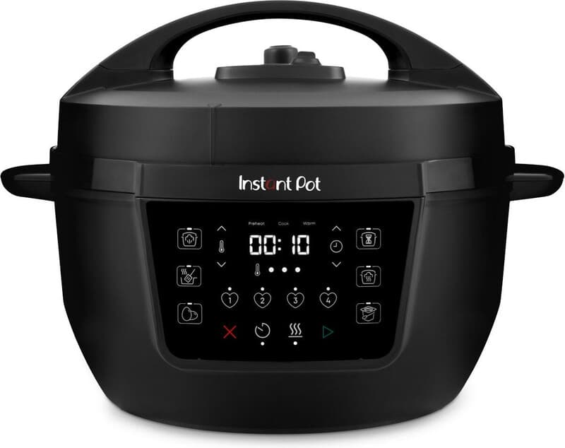 Instant Pot Rio XL - 7,1L Multicooker - 7-in-1 - Snelkookpan - Rijstkoker - Slow Cooker - Stomer - Yoghurtmaker - Voedselverwarmer - Sauteren - RVS Binnenpan