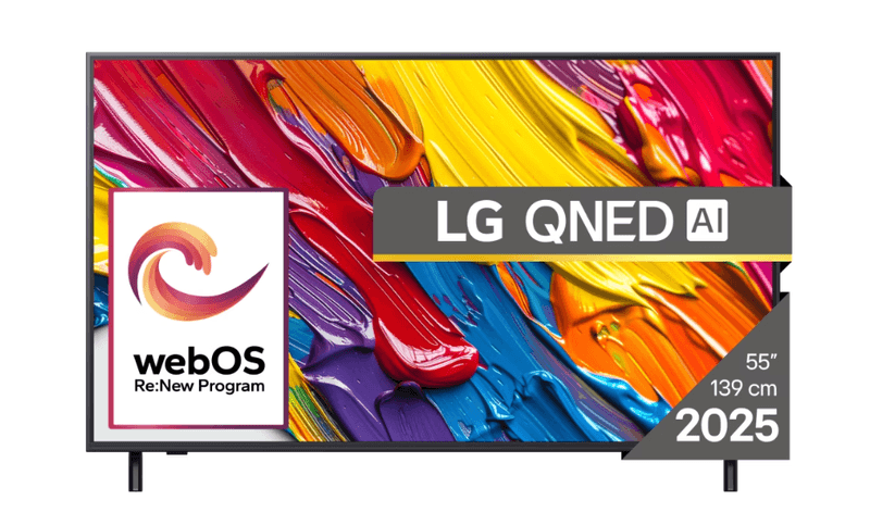 LG 55QNED82A3B televisie