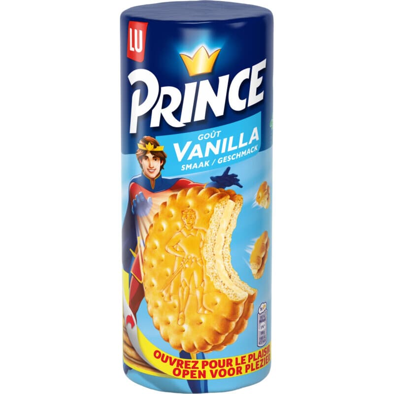 Lu Prince Gevulde Vanille Koekjes - 300 g