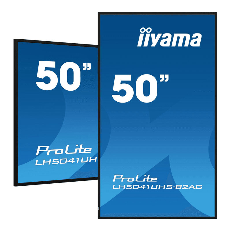 iiyama LH5041UHS-B2AG professioneel digitaal signage display, 127 cm (50 inch) LCD, 500 cd/m², 4K Ultra HD, zwart, 24/7