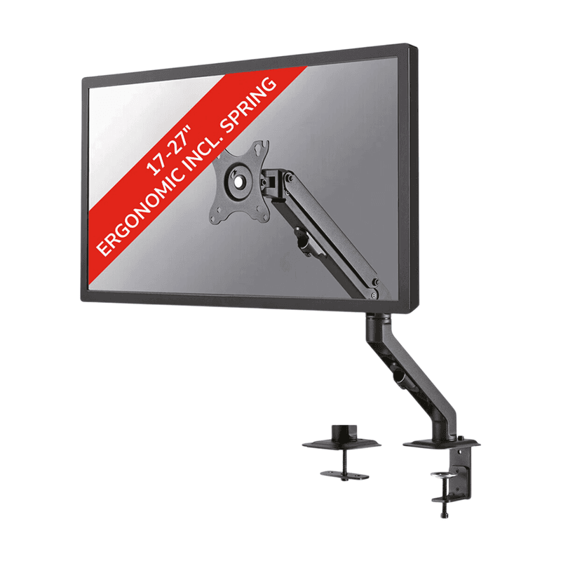 Neomounts FPMA-D650BLACK Monitorarm 17-27" - mechanische veer