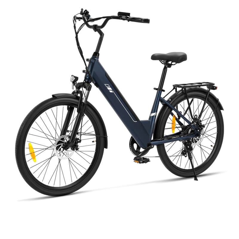 Touroll Roamer 2 ST Step-Thru 26 inch 36 V 15,6 Ah 250 W 25 km/h 7 Versnellingen 45 Nm 100 km Maximale Actieradius E-bike Met Mechanische Schijfrem En E-rem