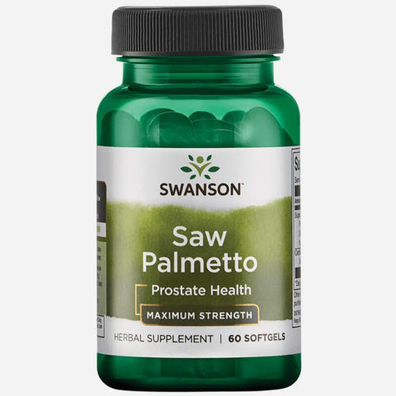 Swanson Saw Palmetto kruidenextract 320 mg, 60 stuks