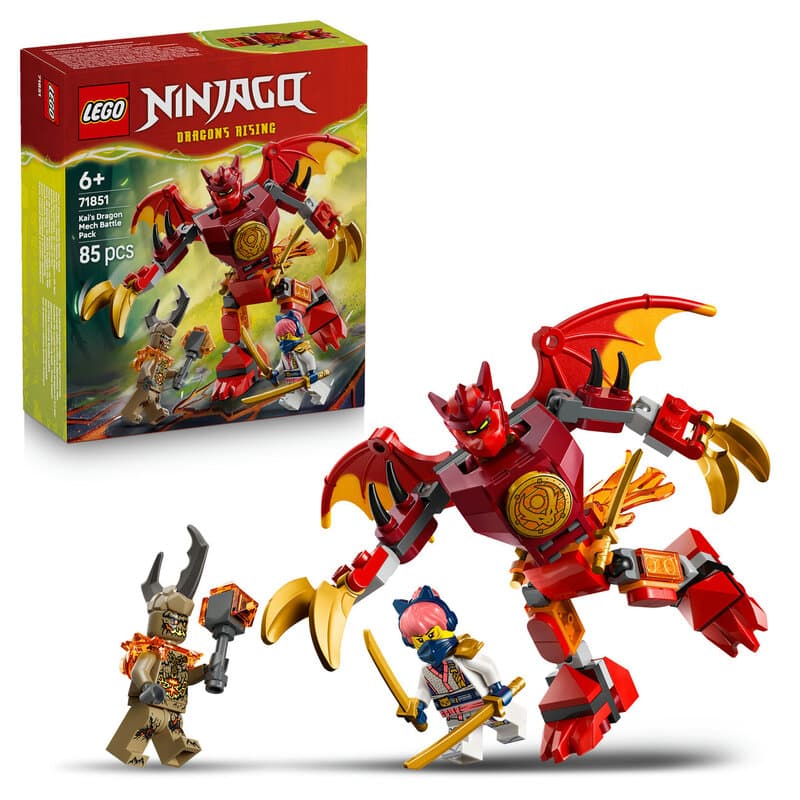 LEGO Ninjago 71851 Kai's drakenmecha strijdpakket