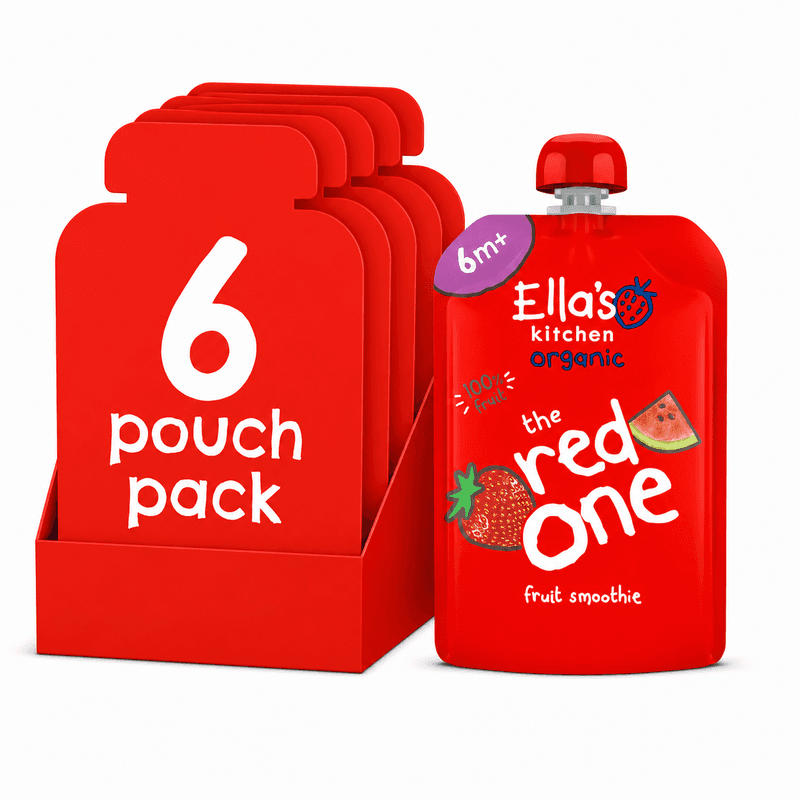 Ella's Kitchen The Red One Fruit Smoothie 90 g x 6