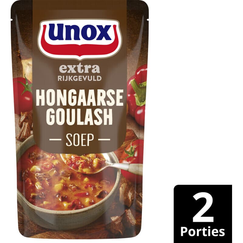 Unox Rijke Hongaarse Goulashsoep - 570 ml