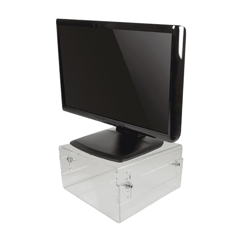 Neomounts NSMONITOR40 monitor/laptop verhoger - transparant