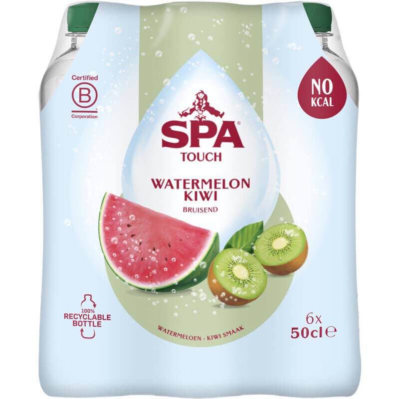 Spa Touch Watermeloen Kiwi 6x50CL