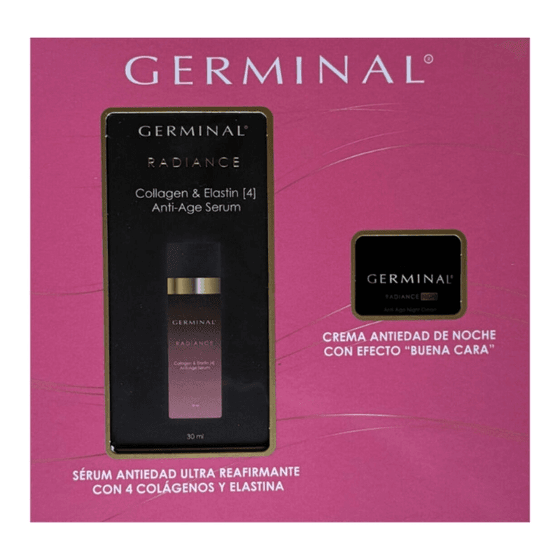 Germinal Anti-aging set met onmiddellijk stralend effect, 2 stuks