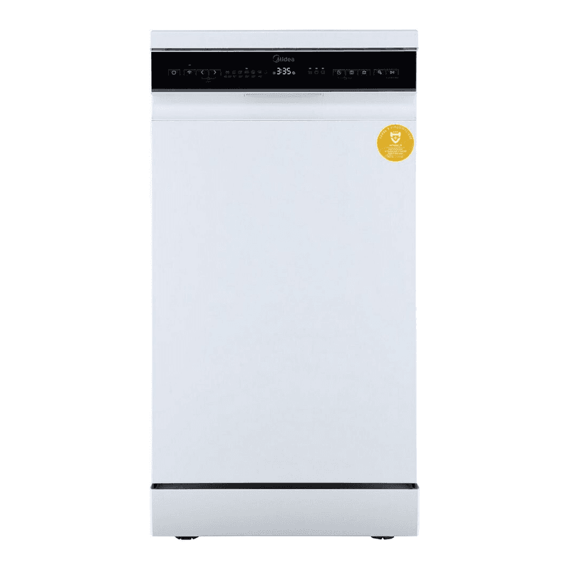 Midea MDWEF1034DW-WE vrijstaande vaatwasser, energieklasse C, 45 cm breed