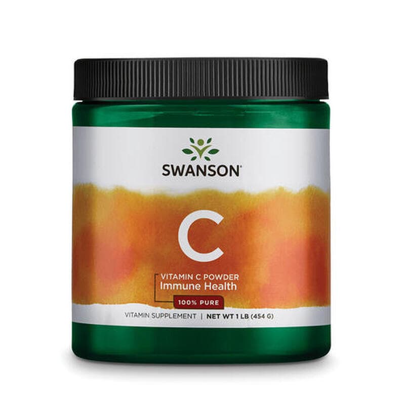 Swanson 100% zuiver vitamine C-poeder 454 g