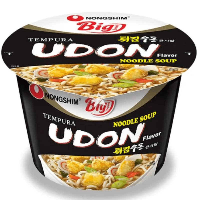 NongShim big bowl tempura-udon-soep 111 g