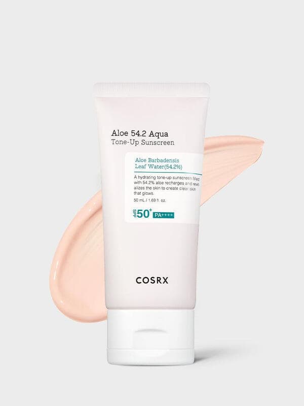 Cosrx Aloe 54.2 Aqua Tone-Up zonnebrandcrème SPF 50+ 50 ml
