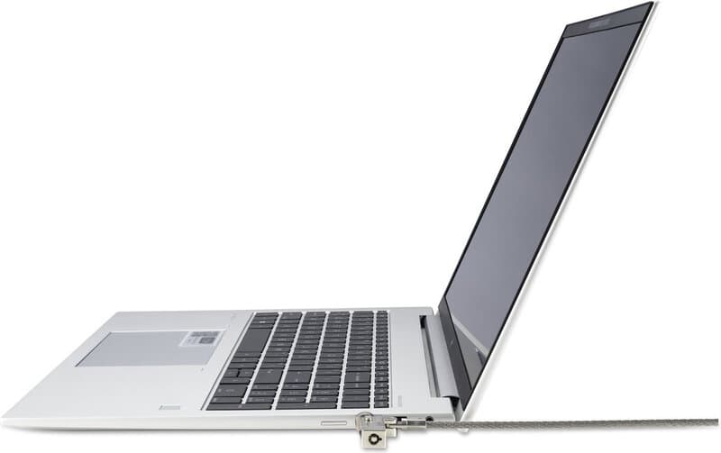 Kensington EQ Laptop-slot met sleutel - 1,8 m - Slim NanoSaver® 2.0 - Zilver