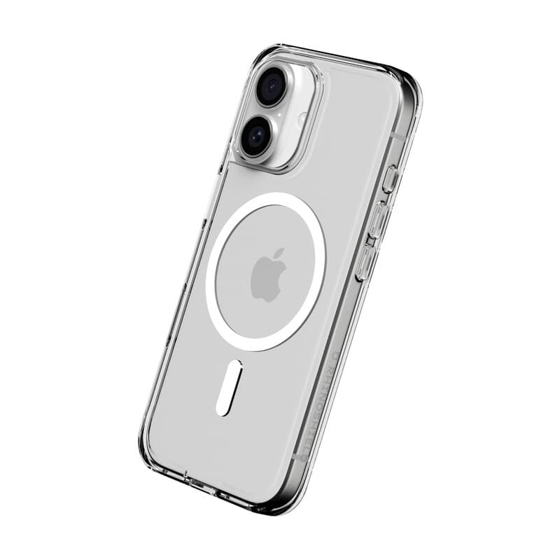 RHINOSHIELD Beschermhoes voor iPhone 17, MagSafe Compatibel, Schokbestendig met Valbescherming van Militaire Kwaliteit, Helder, Anti-vergeling, Transparant
