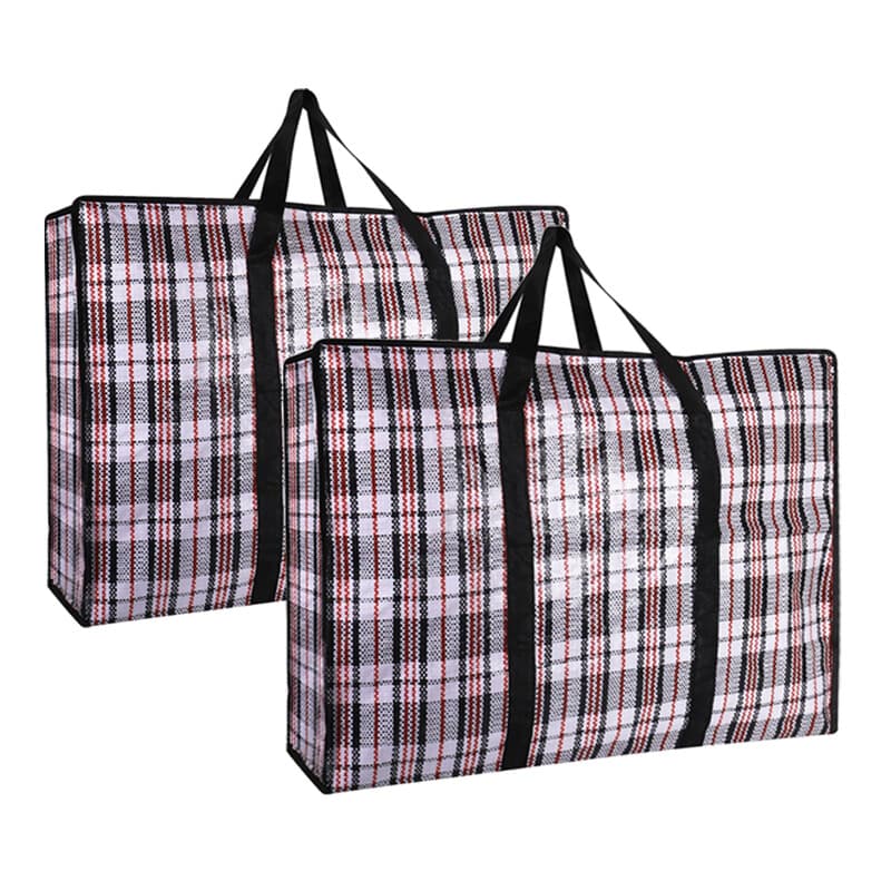 2-delige praktische opbergzak voor donzen dekbed, ruimtebesparend, geschikt voor kleding en beddengoed, 68*50*24cm zwart