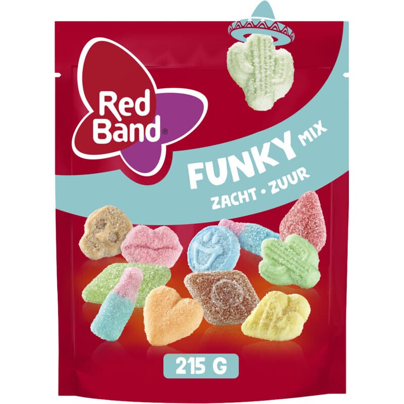 Red Band Candy Mix Funky - 215 g