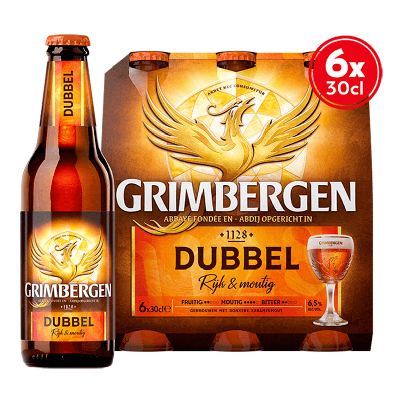 Grimbergen Double Bier - 6 x 300 ml