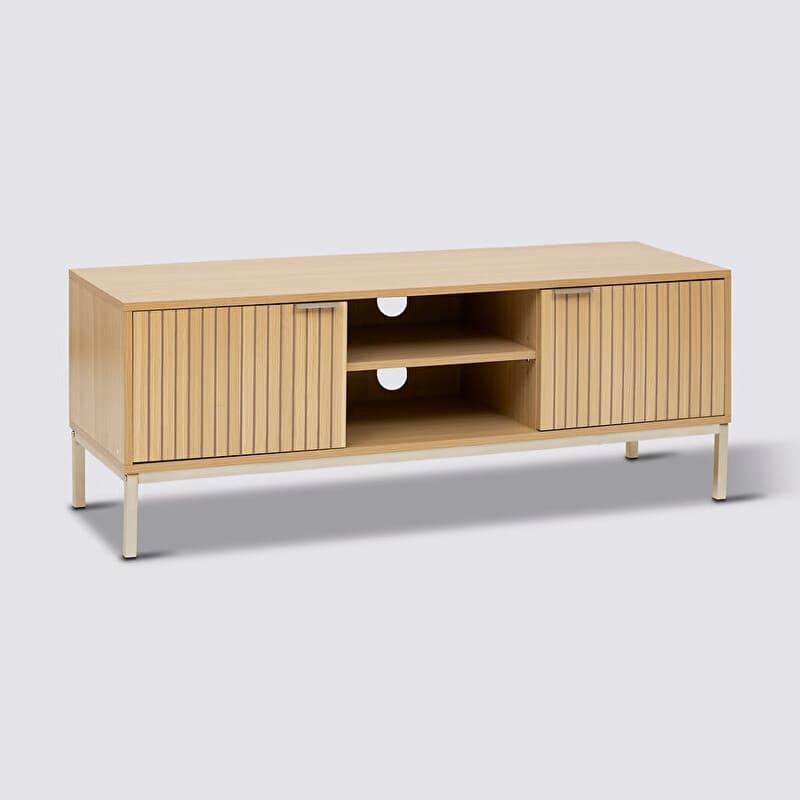 5five TV-meubel Tasso - 120 x 40 x 45,5 cm, Houten ontwerp
