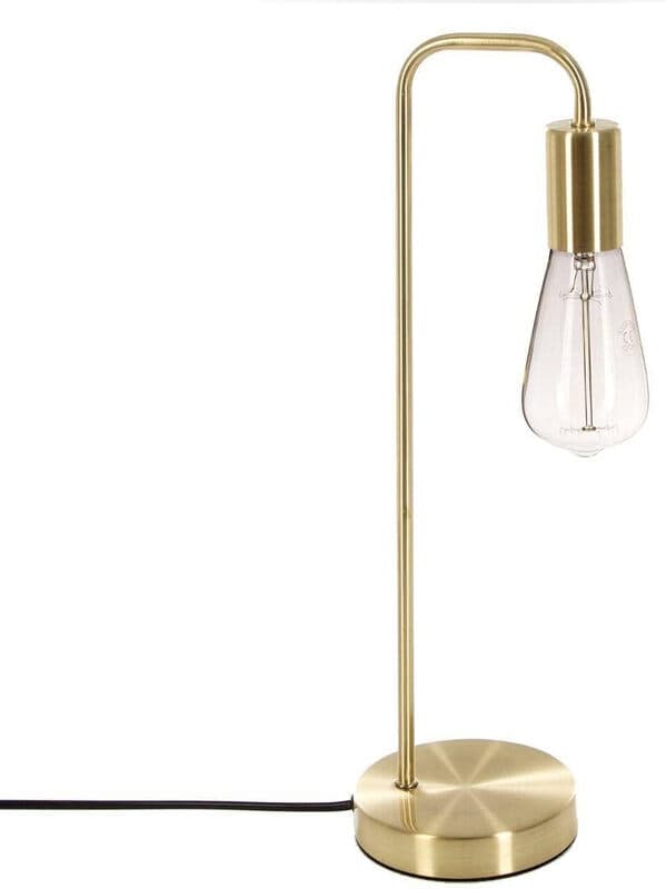 Atmosphera Keli Tafellamp - Gouden Metaal, 46 cm