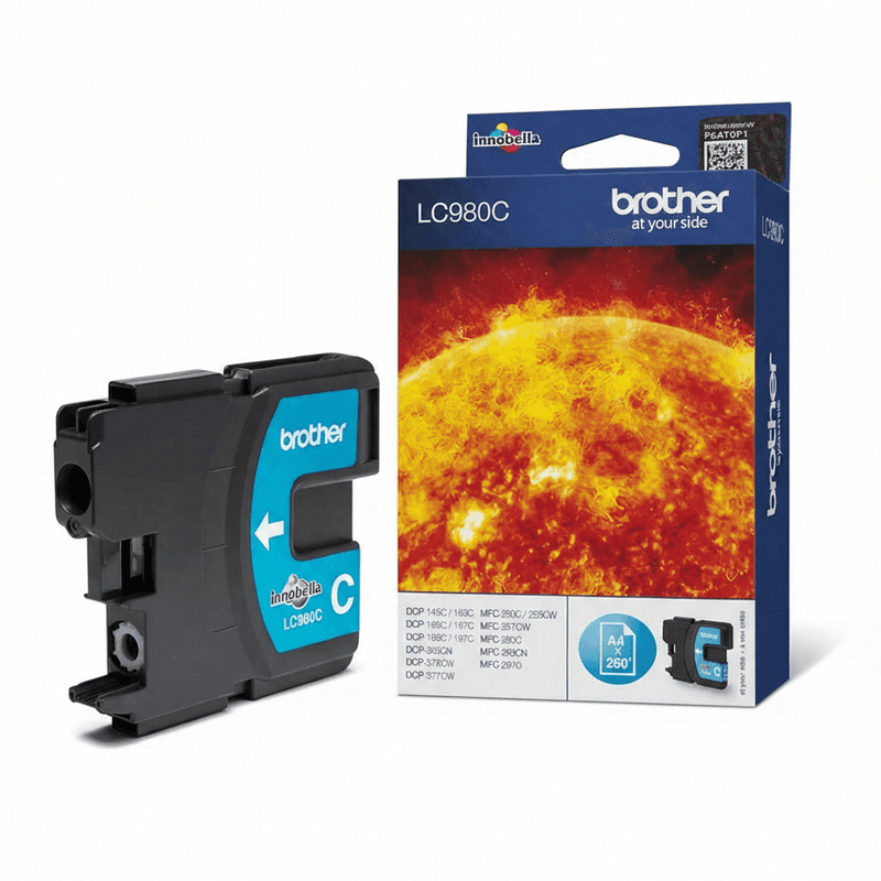 Brother LC980CBP inktcartridge 1 stuk origineel cyaan