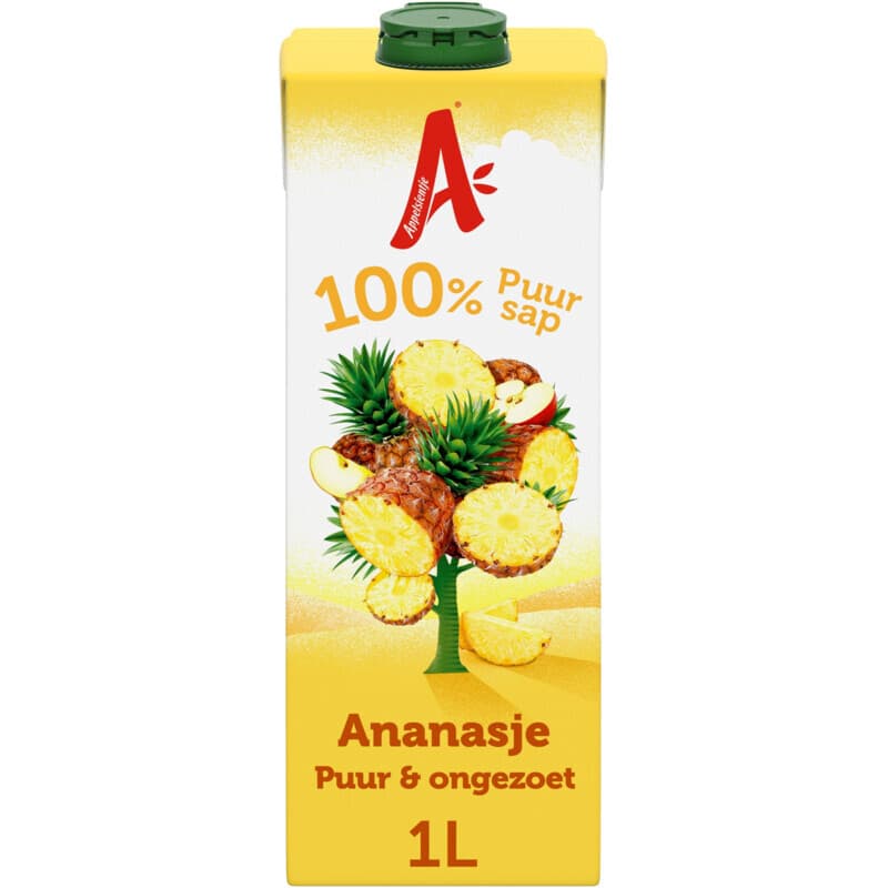 Appelsientje Ananassap - 1 L