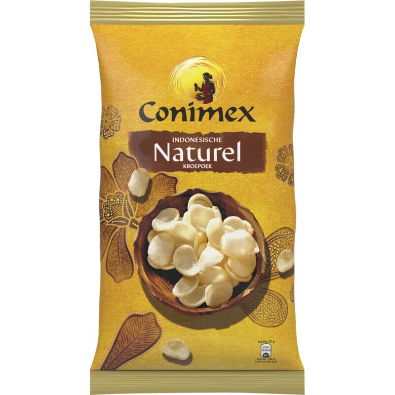 Conimex Natuurlijke Garnalen Crackers - 75 g