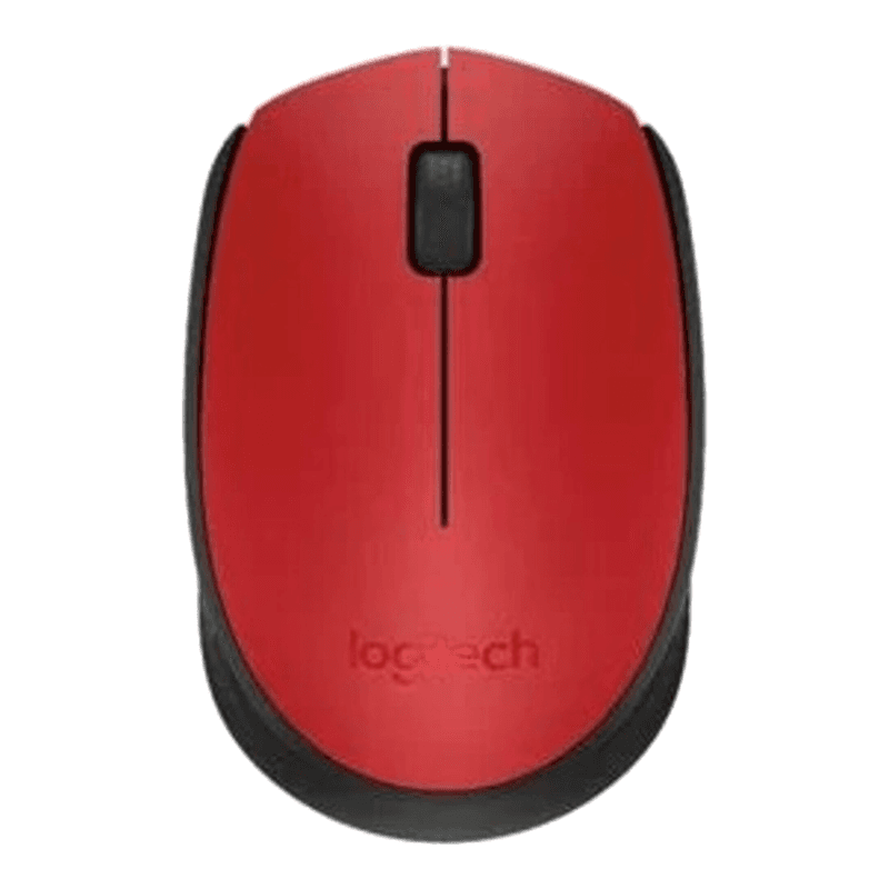 Logitech M171 draadloze muis, rood 910-004641