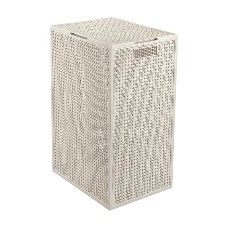 Curver Kaya Wasmand met deksel - 60L - 38x29x58,5 cm - Wit