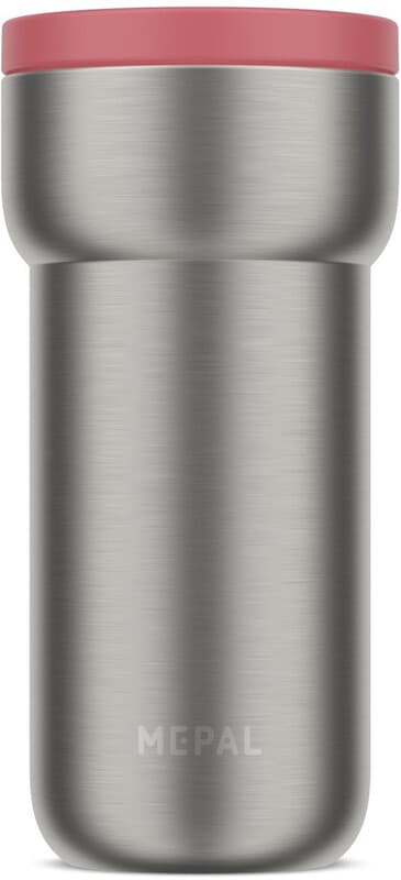 Mepal Isoleerbeker Ellipse - 375 ml - Koffiebeker to go - Lekdicht - Vivid mauve