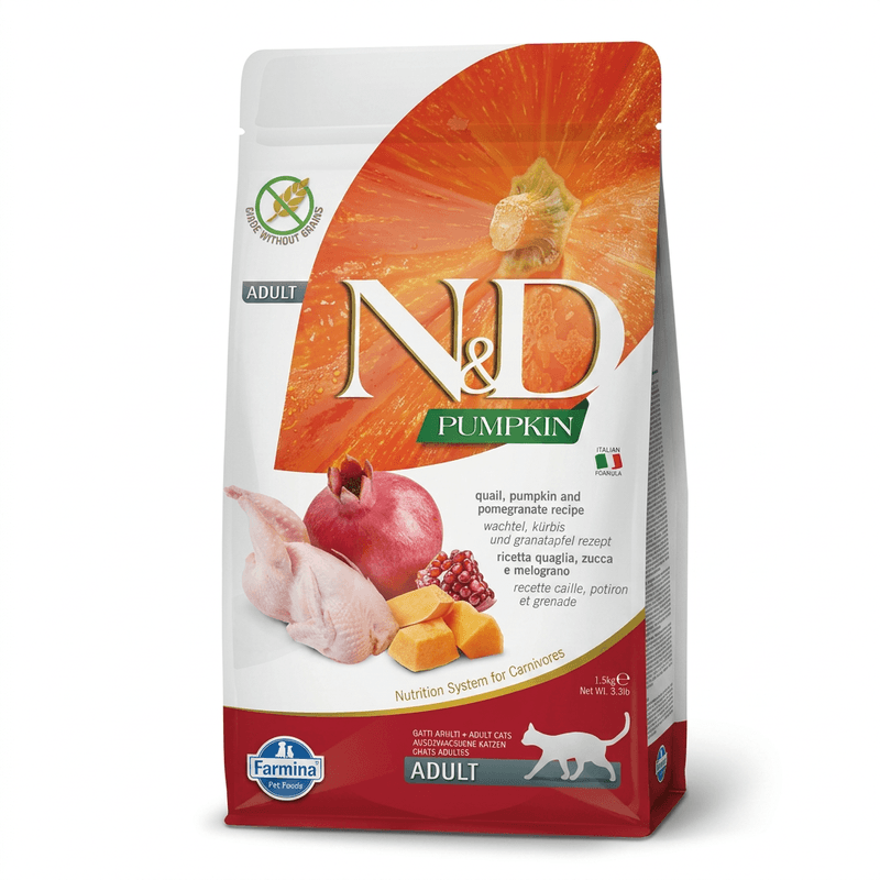 Farmina N&D Pompoen Kattenvoer Hert 300 gr