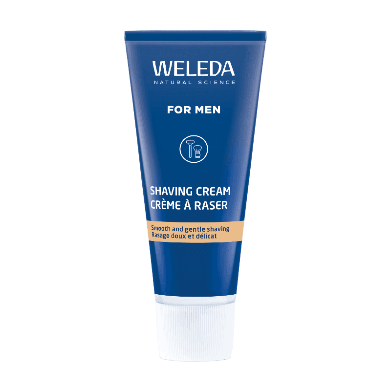 Weleda Men Scheercrème - Beschermt En Verzorgt Zacht en Mild - Vergemakkelijkt Scheren - Verzacht Gevoelige Huid - Kalmeert & Voorkomt Irritatie - 100% Natuurlijke Ingrediënten - 75ml