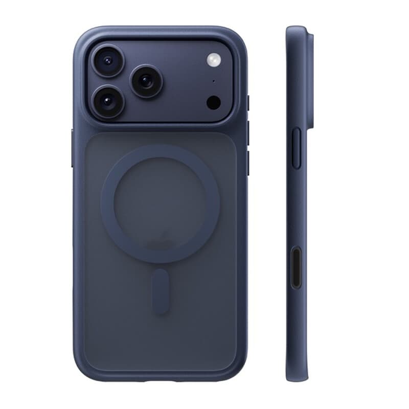 Torras geschikt voor iPhone 14 Plus Kickstand & Soft rand hoesje - Mat Zwart
