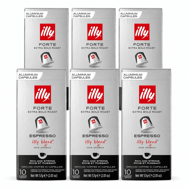 Illy Espressokoffiecapsules - 6 x 10 stuks