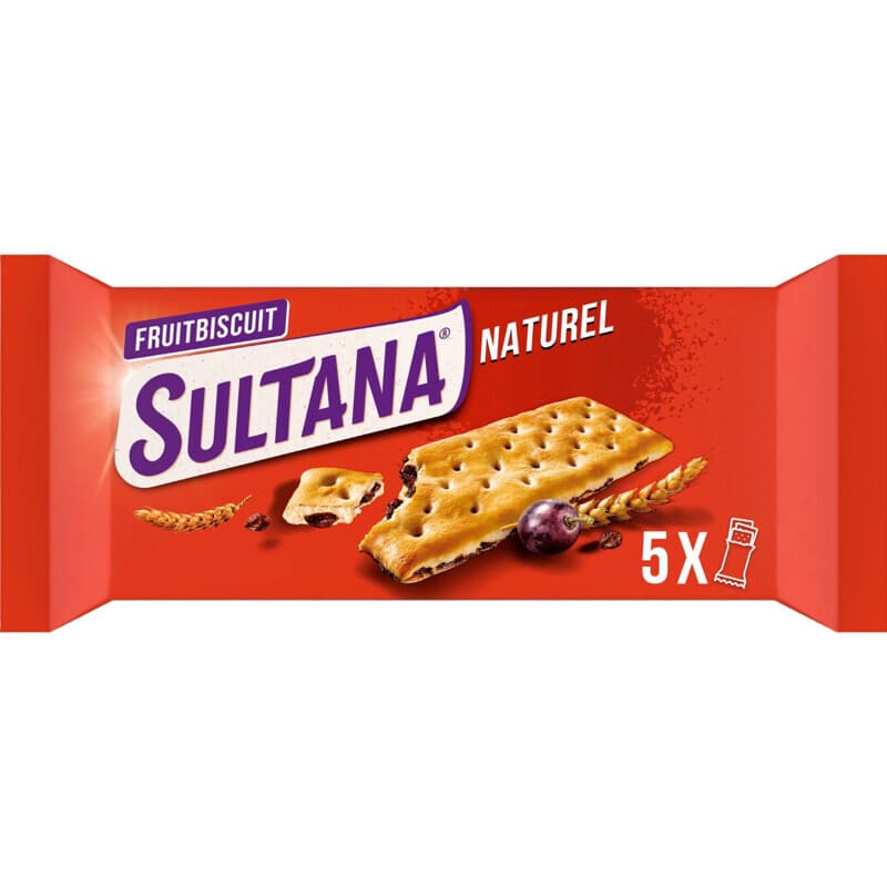 Sultana Fruit Biscuit Natuur - 218 g