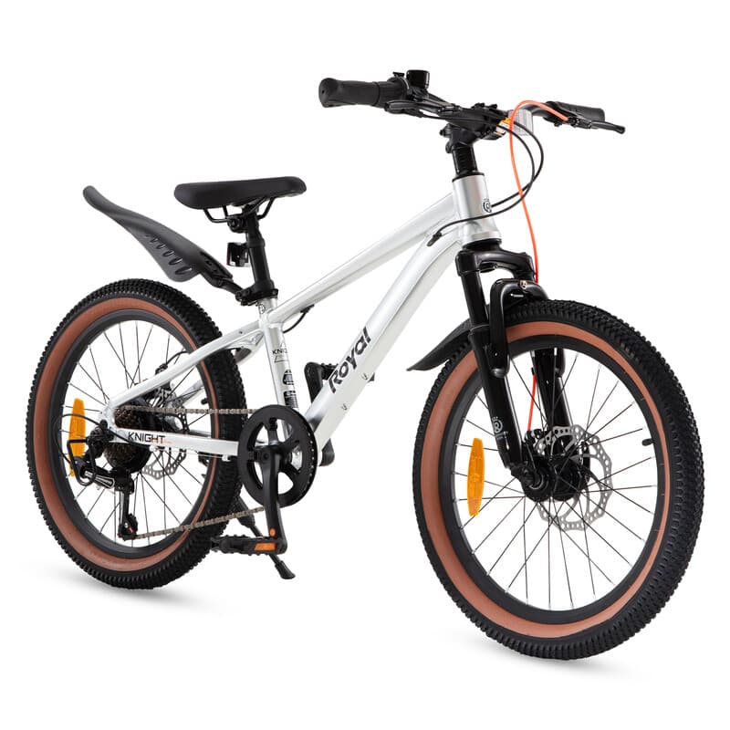 RoyalBaby+Kids fiets+Kingplus+Zilver 20 inch, Nettogewicht 12,8 kg