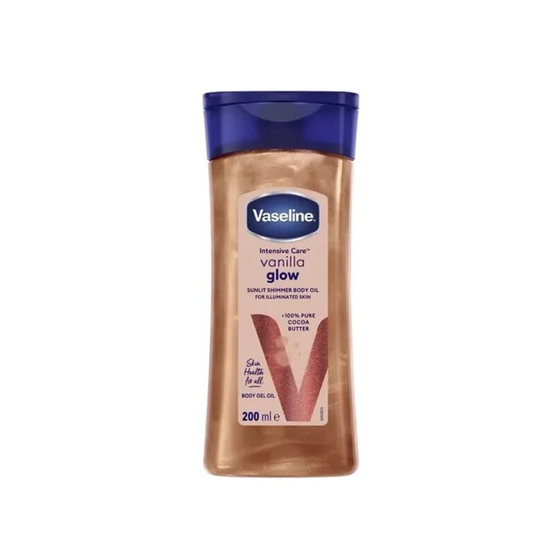 Vaseline Body Olie - Vanilla 200 ml.